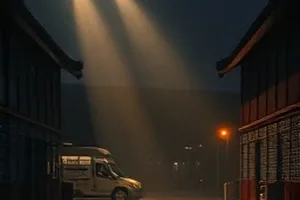 木工手记画面，刨花卷曲落在工作台上